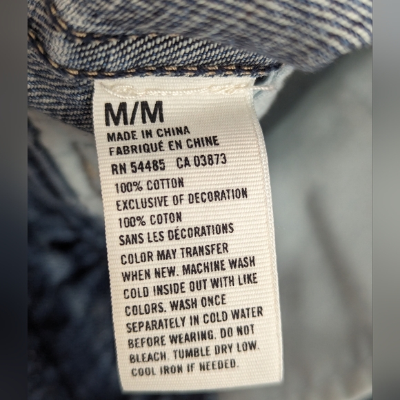 American Eagle Outfitters Denim Jacket Size M - Picture 5 of 9